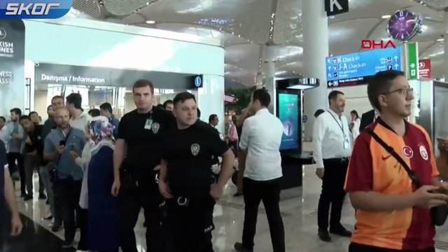 Galatasaray’ın Club Brugge maçı için yola çıktı