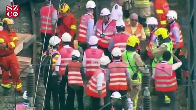 Hong Kong’da tren kazası: 8 yaralı