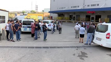 Tuzla'da kargo merkezinde şüpheli toz alarmı