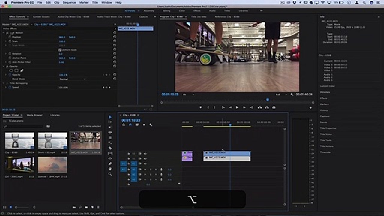 012. Combine Slow Motion, Fast Forward, and Normal Speed Effects! (Adobe Premiere Pro CC 2017 Tutorial)
