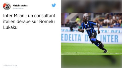 Un consultant télé italien propose de jeter des bananes à Romelu Lukaku, sa chaîne l’évince