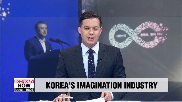 Moon calls on content creators to use their creativity, pledging gov't support