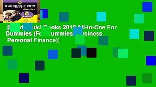 [Read] QuickBooks 2019 All-in-One For Dummies (For Dummies (Business   Personal Finance))