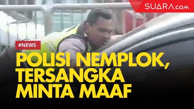 Viral Aksi Bripka Eka Nemplok di Kap Mobil, Dikomentari Hotman Paris hingga Tersangka TPD Minta Maaf