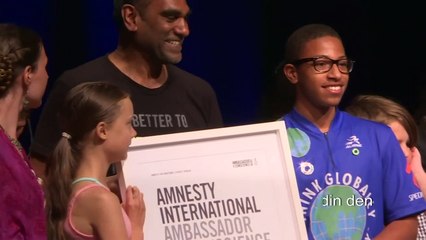 Greta Thunberg ist "Botschafterin des Gewissens"