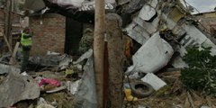 Fallecen varios vecinos de una zona residencial  colombiana tras estrellarse una avioneta