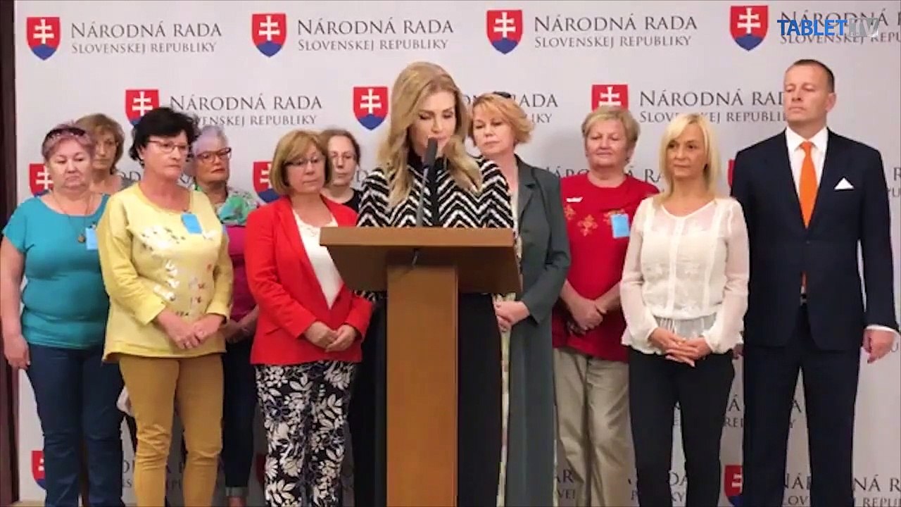 ZÁZNAM: TK poslankyne NR SR za hnutie Sme rodina - Boris Kollár Petry Krištúfkovej