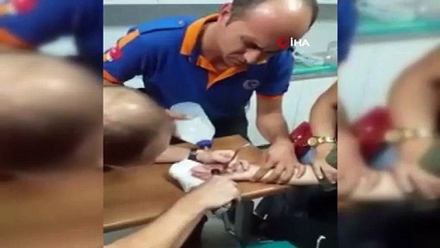 Yüzüğü çıkartamayan kadının imdadına AFAD ekipleri yetişti