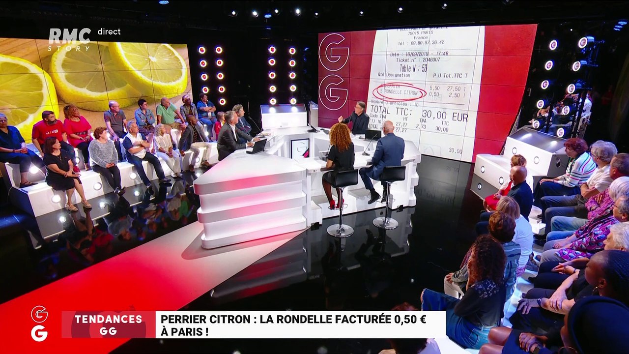 Les tendances GG : Perrier citron, la rondelle facturée 0,50 euros à Paris - 17/09