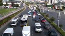 TEKNOFEST nedeniyle Atatürk Havalimanı çevresinde yoğun trafik oluştu