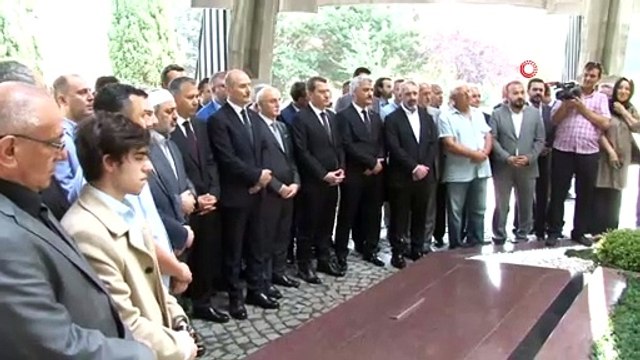 Bakan Soylu, merhum Başbakan Adnan Menderes, Dışişleri Bakanı Fatin Rüştü Zorlu ve Maliye Bakanı Hasan Polatkan'ın 58. Ölüm Yıl Dönümü Anma Programı'na katıldı