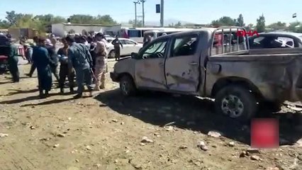 Afganistan'da patlamalar 24 ölü -2