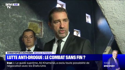 Christophe Castaner sur la lutte anti-drogue: "Nous ne sommes à Marseille car la méthode qui y est appliquée doit inspirer la France"