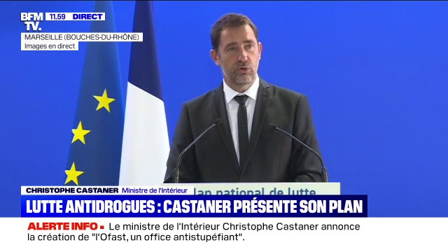 Christophe Castaner veut sanctionner plus durement les trafiquants de drogue