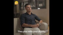 Watch Video : Cristiano Ronaldo Cries in Interview Talking About his Dad