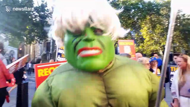 Brexit Supreme Court case: protests as judges hear claims UK PM breached law