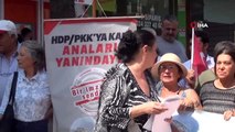 Diyarbakır'daki annelere destek verip, HDP'nin kapatılması için imza kampanyası başlattılar