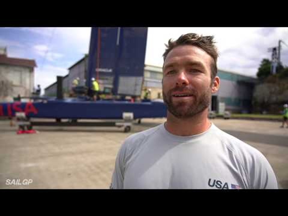 United States SailGP Team's F50 takes flight in Sydney