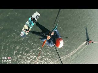 Foiling Fun on the Solent with Olly Bridges // SailGP