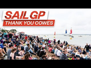 Thank you Cowes // SailGP