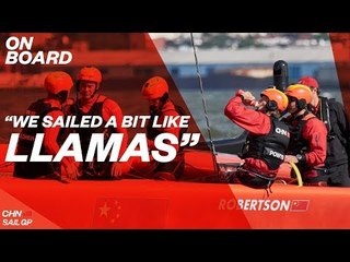 "We Sailed A Bit Like Llamas There!" // Get On Board: China SailGP // San Francisco SailGP