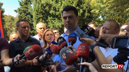 Report TV - Shkodër, Basha 'harron' largimin e Ramës: Duhet hapur rruga e integrimit!