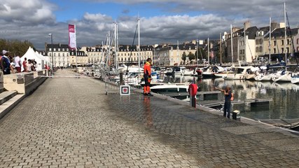 Le village des pompiers en action sur le port