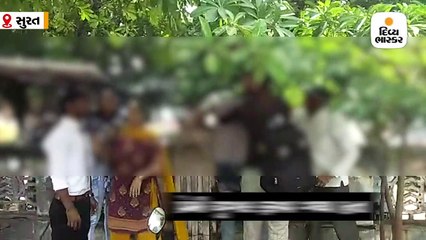 ફેમિલી કોર્ટ સામે પ્રેમીને પ્રેમિકાના પિતાએ જાહેરમાં માર્યો માર