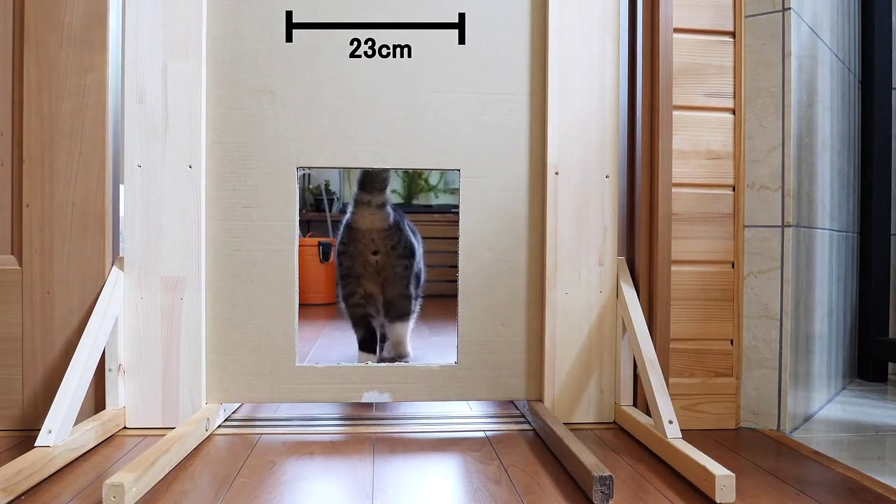 Réduire la taille d'une chatière