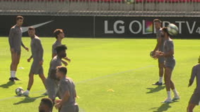 Groupe D - Joao Felix et Diego Costa s'amusent bien à l'entraînement