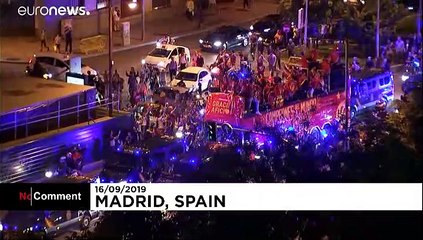 Spain celebrates World Cup basketball victory