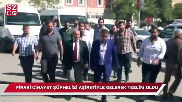 Şanlıurfa’da cinayetten aranan vekil ağabeyi teslim oldu
