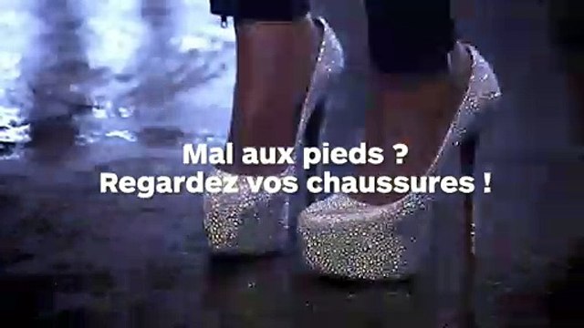 Elle a eu mal aux pieds toute la soirée… et elle comprend enfin qu’elle avait enfilé ses chaussures dans les mauvais pieds !