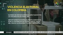 Fundación indica que violencia política se recrudece en Colombia