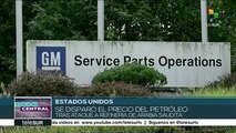 Trabajadores de General Motors inician huelga general en EE.UU.