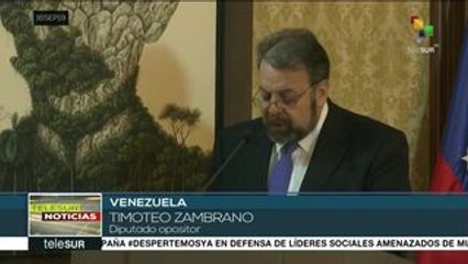 Gobierno de Venezuela y oposición firman acuerdo