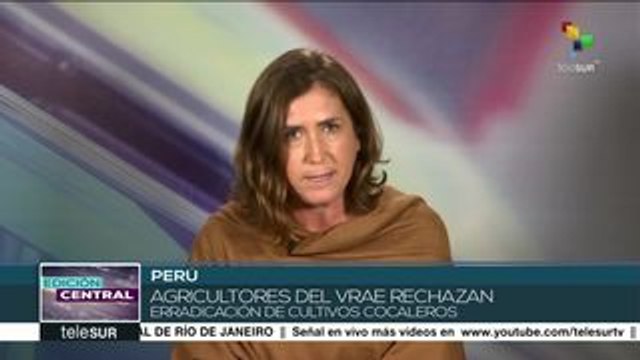 Campesinos del sur de Perú reanudan paro contra la actividad minera