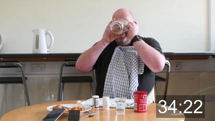 World gravy drinking attempt