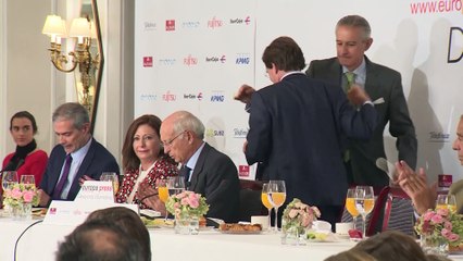 Tải video: El alcalde de Madrid protagoniza hoy los Desayunos de Europa Press