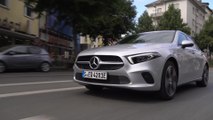 Mercedes-Benz A 250 e Sedan in iridium silver Driving Video