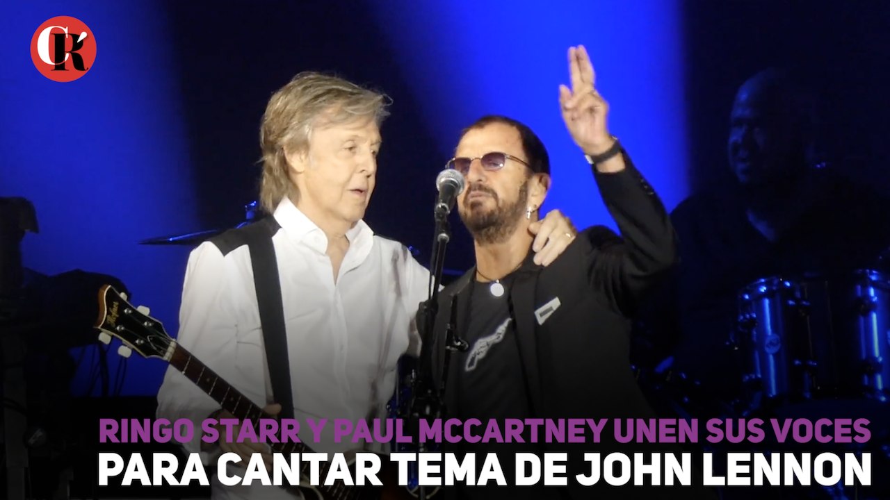 Ringo Starr y Paul McCartney unen sus voces par...
