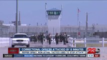 North Kern State Prison correctional officer attacked by inmates