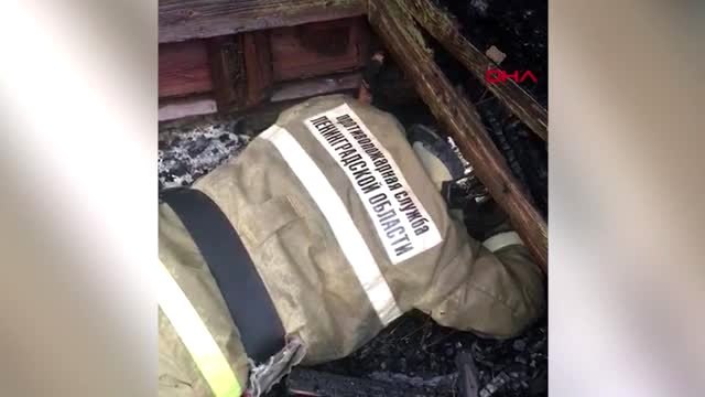 Dha dış-yanmış evin molozlarının altındaki yavru kedi böyle kurtarıldı