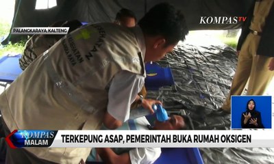 Terkepung Asap, Pemerintah Buka Rumah Oksigen