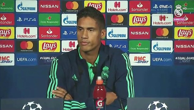 Varane: Somos el Madrid y venimos a París a ganar