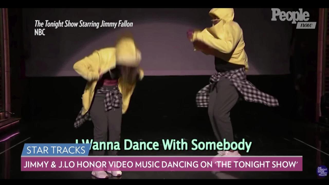 Jennifer Lopez and Jimmy Fallon Break it Down as They Track the History of Music Video Dancing