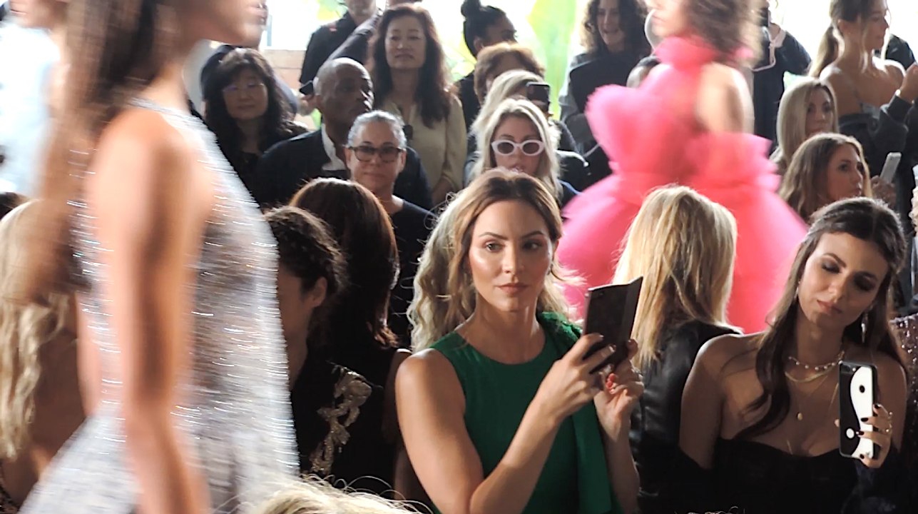 Katharine McPhee Foster and Victoria Justice Share Their Favorites from Pamella Roland’s Spring 2020 NYFW Show