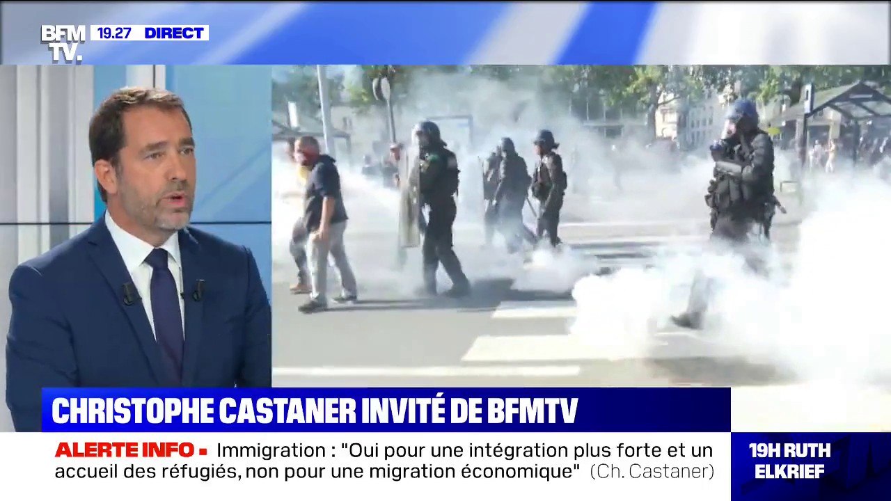 Christophe Castaner à propos des manifestations des gilets jaunes: "J'ai toujours cette inquiétude qu'il puisse y avoir des désordres le week-end prochain"