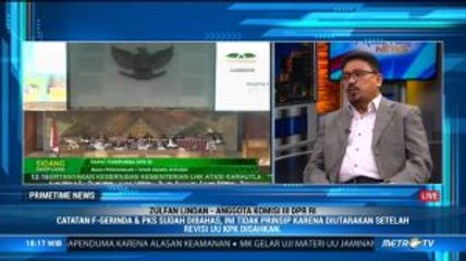 Zulfan Lindan: Pertemuan Presiden dan KPK Bukan Syarat Pembahasan UU