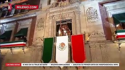 Minuto y medio de “¡vivas!”, el primer Grito de AMLO